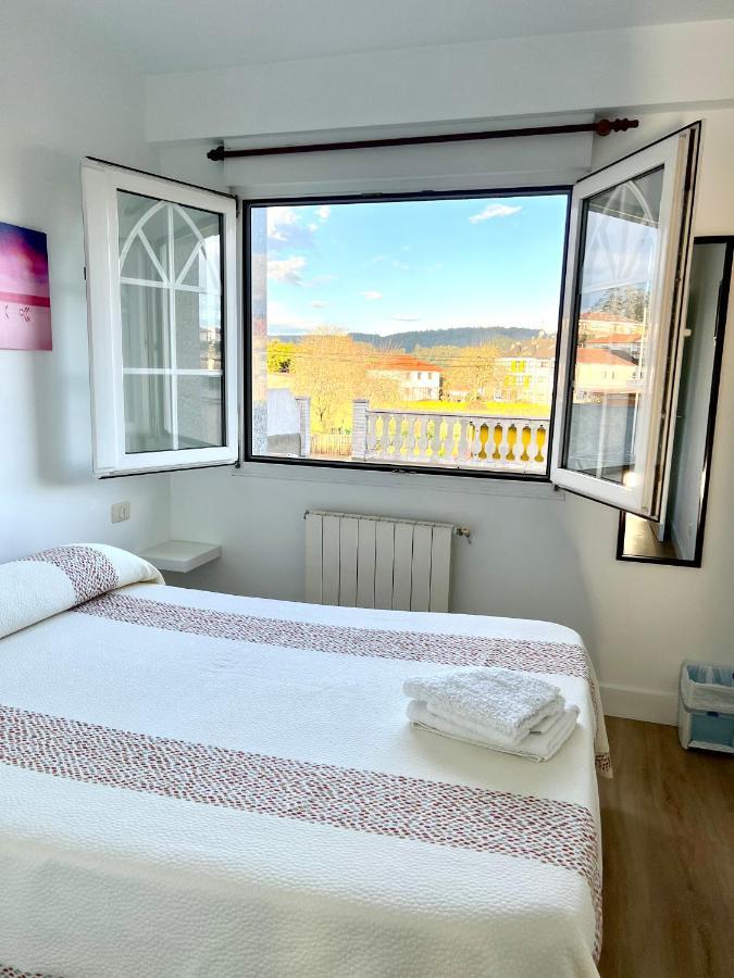 Pension Maruja * Otel O Pedrouzo Dış mekan fotoğraf