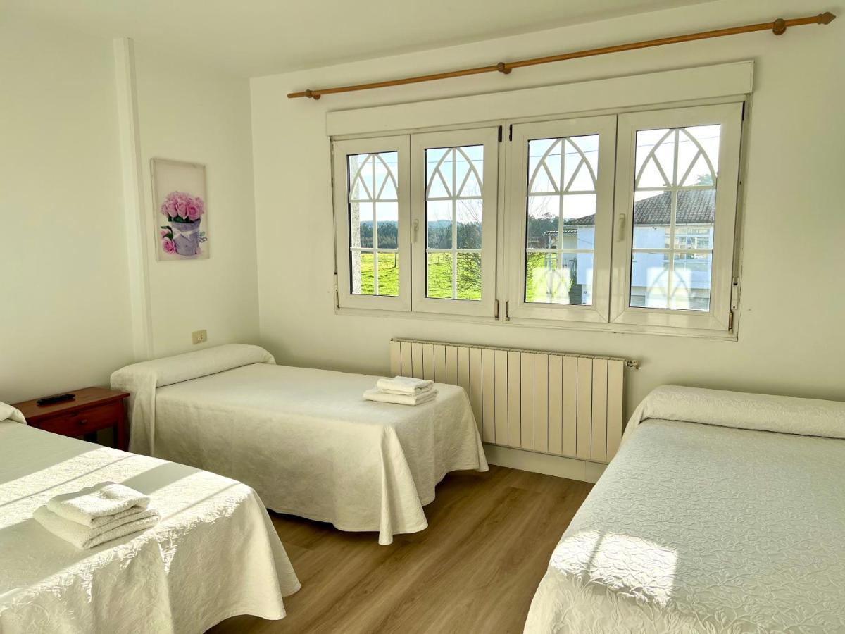 Pension Maruja * Otel O Pedrouzo Dış mekan fotoğraf