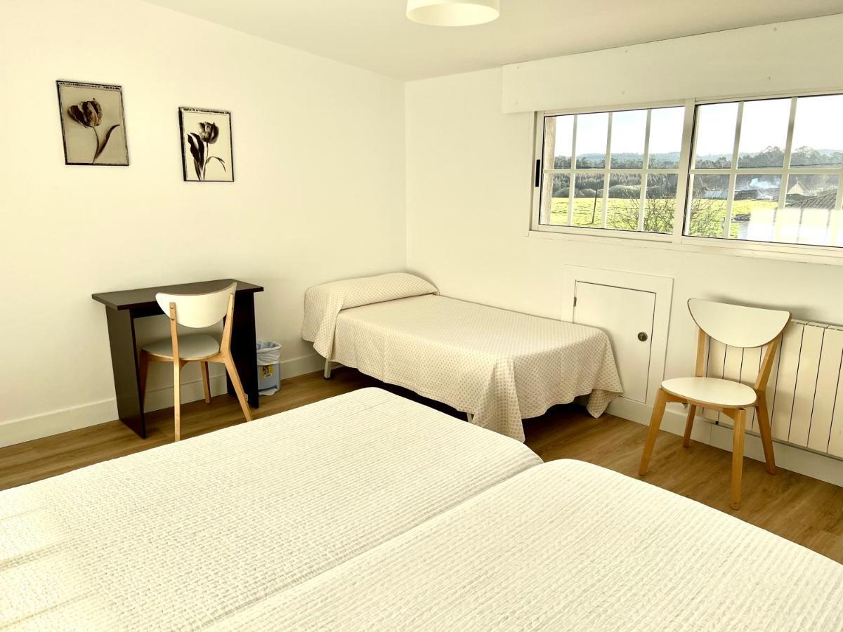 Pension Maruja * Otel O Pedrouzo Dış mekan fotoğraf
